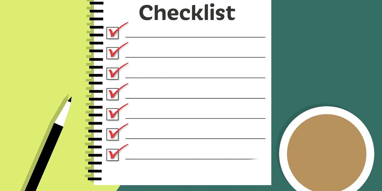 Checklist content marketing checklist