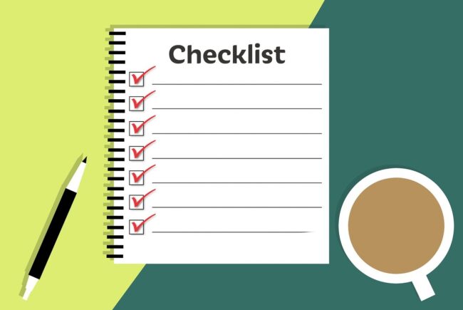 Checklist content marketing checklist
